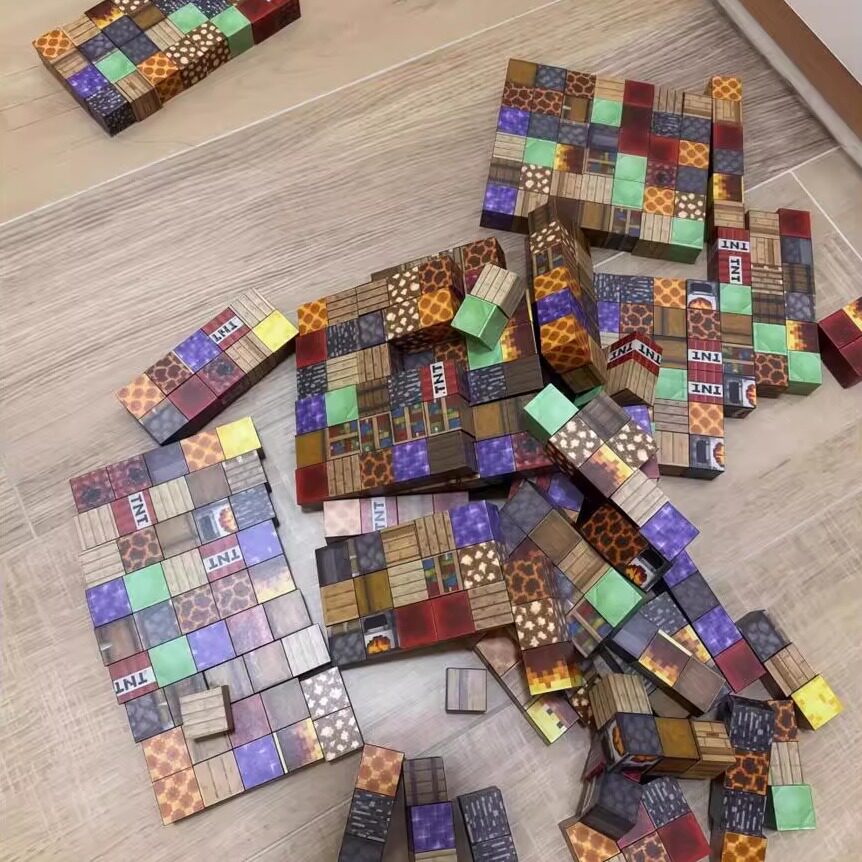 解压又有成就感的磁力方块积木