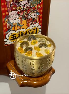 百福缸寓意百缸纳百富财源滚滚