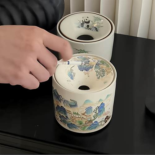 热爱生活好物推荐山水雅居烟灰缸