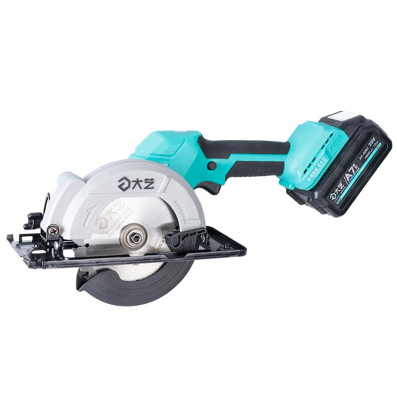 大艺单手锯A7电池5寸木工