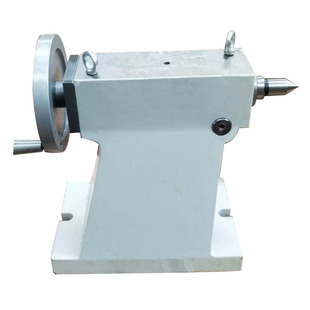 数控分度头尾座135160四轴转台170255尾座顶针分度盘手动可调尾顶