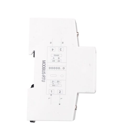 单相2P液晶智能导轨式电表220v多功能RS485通讯远程抄表电能表