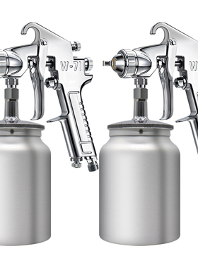 W-71高雾化油漆面漆喷漆枪 W-77底漆汽车钣金家具乳胶气动漆喷枪