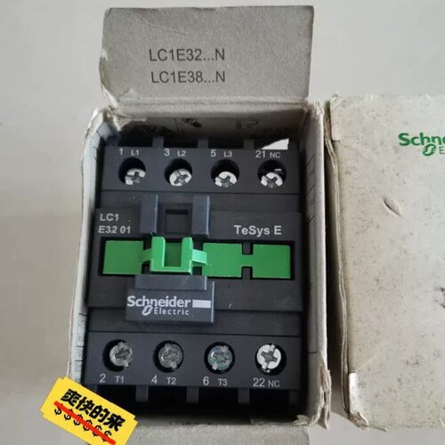 议价断路器，施耐德交流接触器，LC1 E32 01，包装破旧，产维修