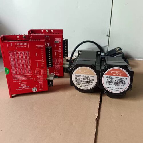 议价研控57闭环步进电机套装驱动SSD2505M、电机YK257维修