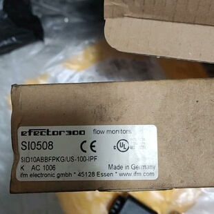 议价IFM SI0508 易福门全新流量传感器 SID10ABB维修