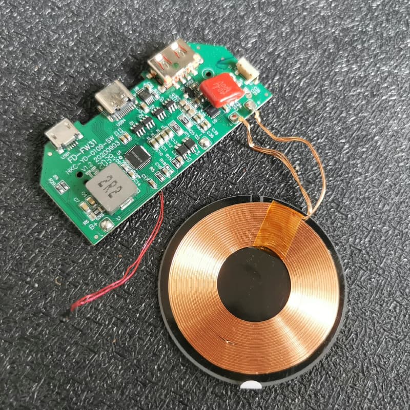 议价无线充电器模块15W大功率无线充电器发射端模块QI通用PCB