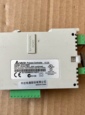 议价台达温控模块DTC1000R，成色轻微使用痕迹，功能完好！