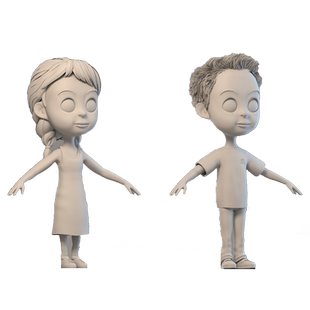 3d建模代做maya人物ip渲染blender动画zb模型手办场景犀牛代制作