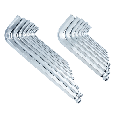 迪速S2加硬公制内六角扳手短款单个加长球头六角六方1.5-10mm7号