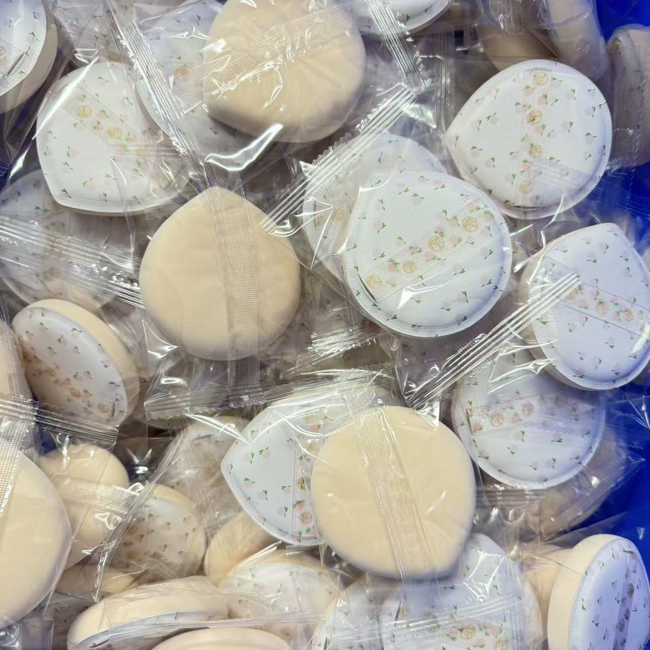 乔迟小桃子棉花糖气垫粉扑4Trubycell干湿两用化妆工具定妆海绵