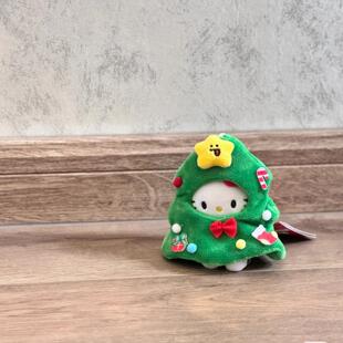HelloKitty圣诞树挂件可爱凯蒂猫书包包公仔毛绒玩偶圣诞节礼物