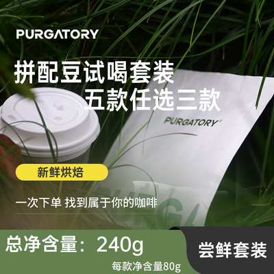purgatory拼配咖啡豆试喝小包装