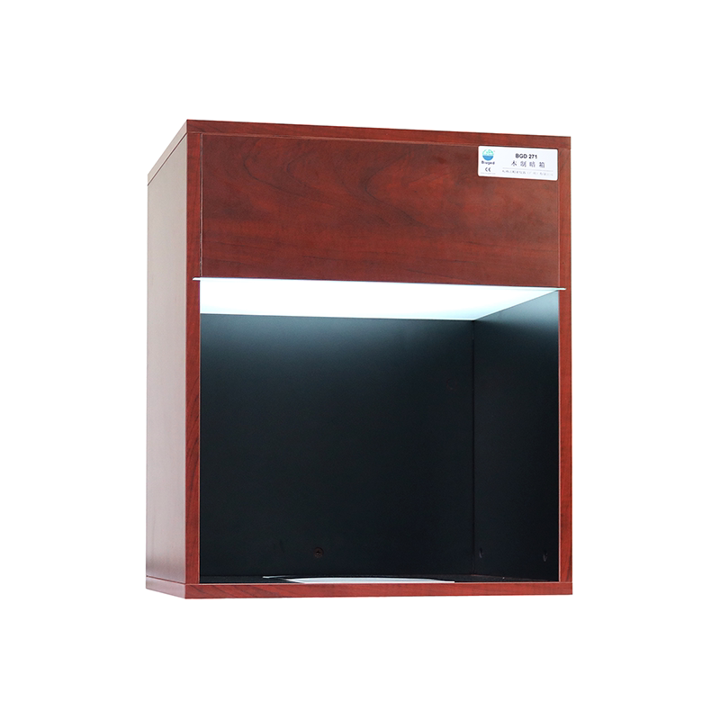 bgd271木质暗箱铁钴比色计配套用涂料遮盖力测试用木制暗箱