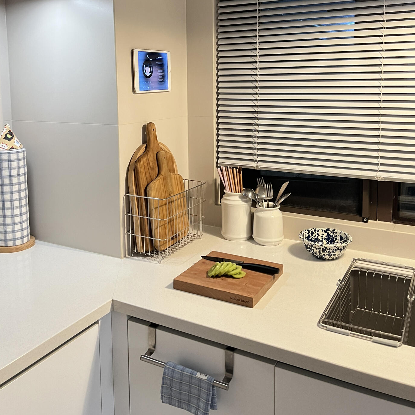 【新家的100个快递】304不锈钢厨房菜板收纳置物架家用省空间收纳