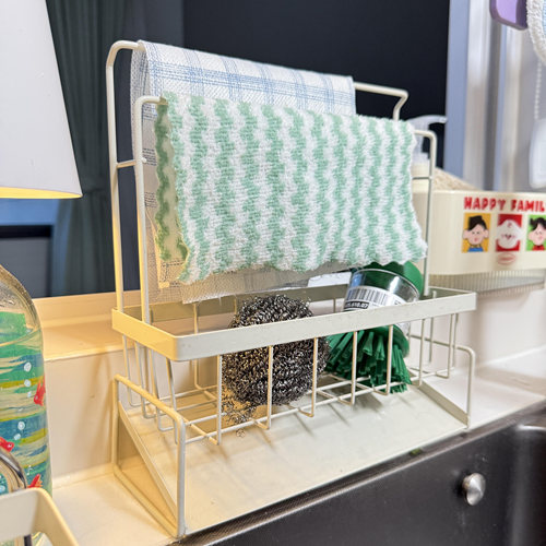 【新家的100个快递】厨房抹布架