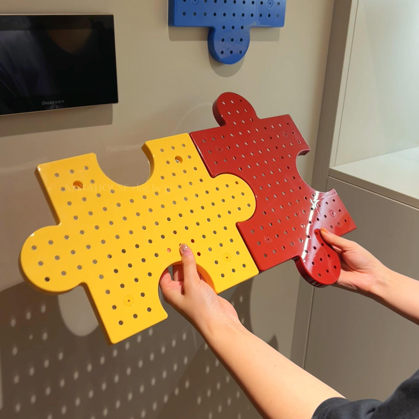 【新家的100个快递】洞洞板收纳