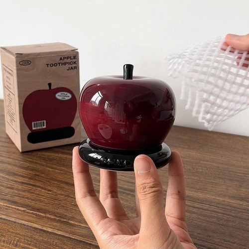 【新家的100个快递】苹果牙签盒