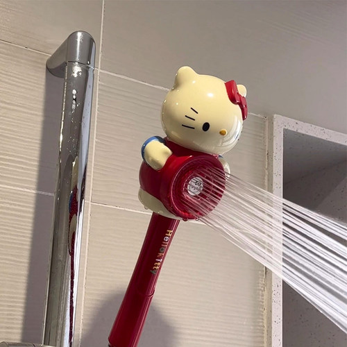 猫咪花洒喷头淋浴头莲蓬头
