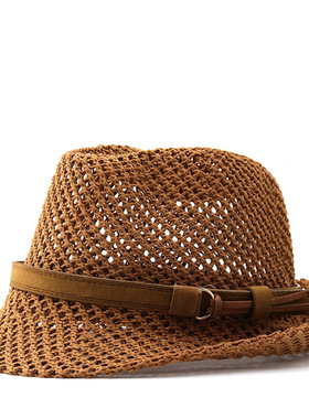 Western Cowboy Wide Brim Hat 跨境帽子男士夏季遮阳爵士礼帽