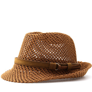 Western Cowboy Wide Brim Hat 跨境帽子男士夏季遮阳爵士礼帽