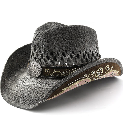 men and womens hat western cowboy jazz sun hat 西部牛仔帽