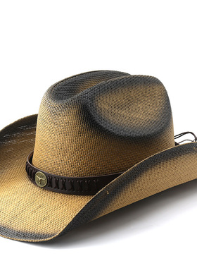 时尚宽檐帽Jazz Hats CowboyWide Brim Men Hat Panama Women