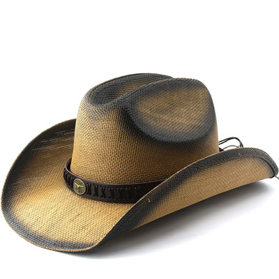 时尚宽檐帽Jazz Hats CowboyWide Brim Men Hat Panama Women