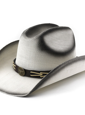 时尚宽檐帽Jazz Hats CowboyWide Brim Men Hat Panama Women
