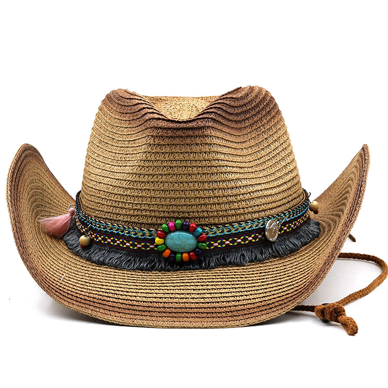 西部牛仔帽vintage western cowboy hat for men's jazz