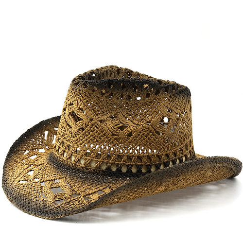 西部牛仔帽Women Men Western Cowboy Hats Jazz Hippop