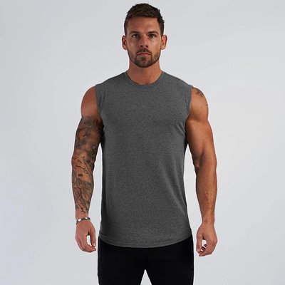 mens vest summer tank man gym singlet男背心健身汗衫夏新舒适