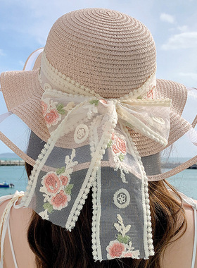 草帽Vintage Western Cowboy Hat Fashion韩版夏天新款帽子女