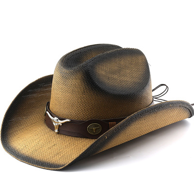 时尚宽檐帽jazz hats cowboywide brim men hat panama women