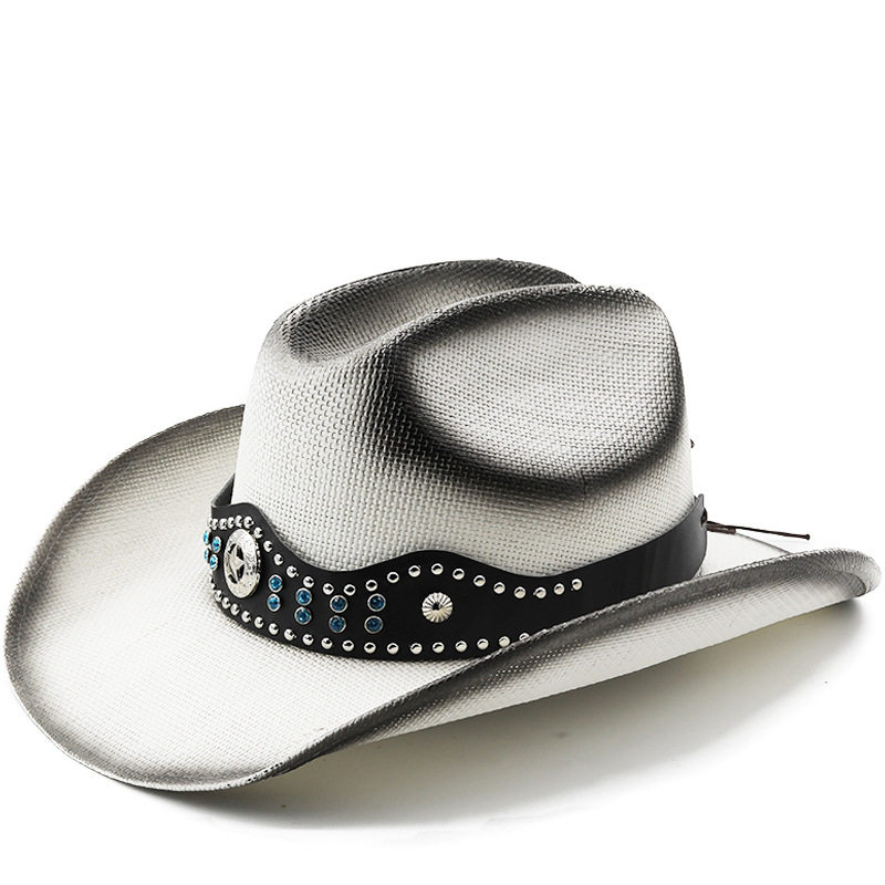 拍照宽帽檐礼帽Jazz Hat Hip Pop Bohemian Hat Women Men Sun