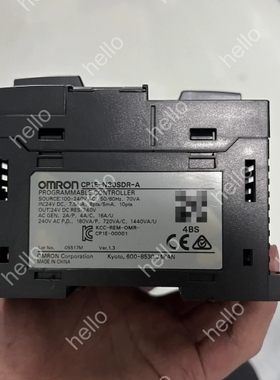 议价欧姆龙CP1E-N30SDR-A PLC可编程控制器，实物拍