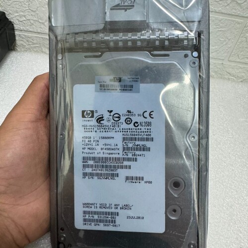 议价惠普服务器硬盘 450GB. 15000RPM.