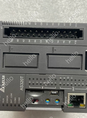 议价台达PLC AS320T-B 成色如图,功能包好,原装正品！