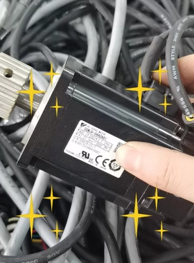 议价安川400W伺服电机 SGMJV-04ADA61 几乎全新