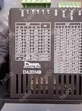 议价#控制器DASEN:DA2D34B步进电机驱动器，型号，功能