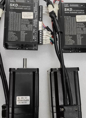 议价SKD闭环步进电机驱动器套装，型号ASD05-P，配AM60