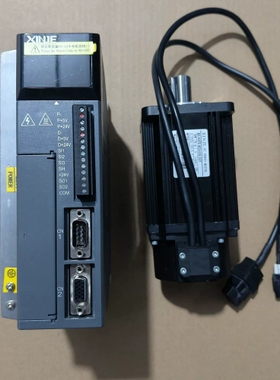 议价信捷伺服套装DS3E系列750w脉冲，成色95新，标价为驱动