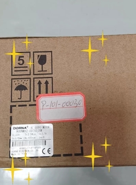 议价Dorna伺服电机80DNMA2-0D75DJAM，参数如下