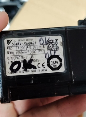 议价安川伺服电机 SGMJV-A5ADA21