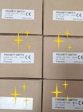 议价全新原装Fanics接近开关MS-1752 5个装