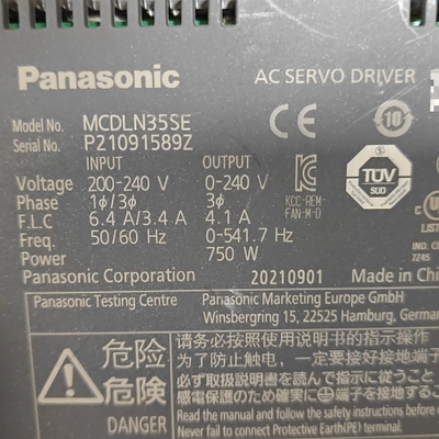 议价松下Panasonic伺服驱动器 MCDLN35SE