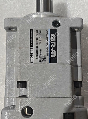 议价NISSEI GTR-AR减速机 APGZ18K-5Q750