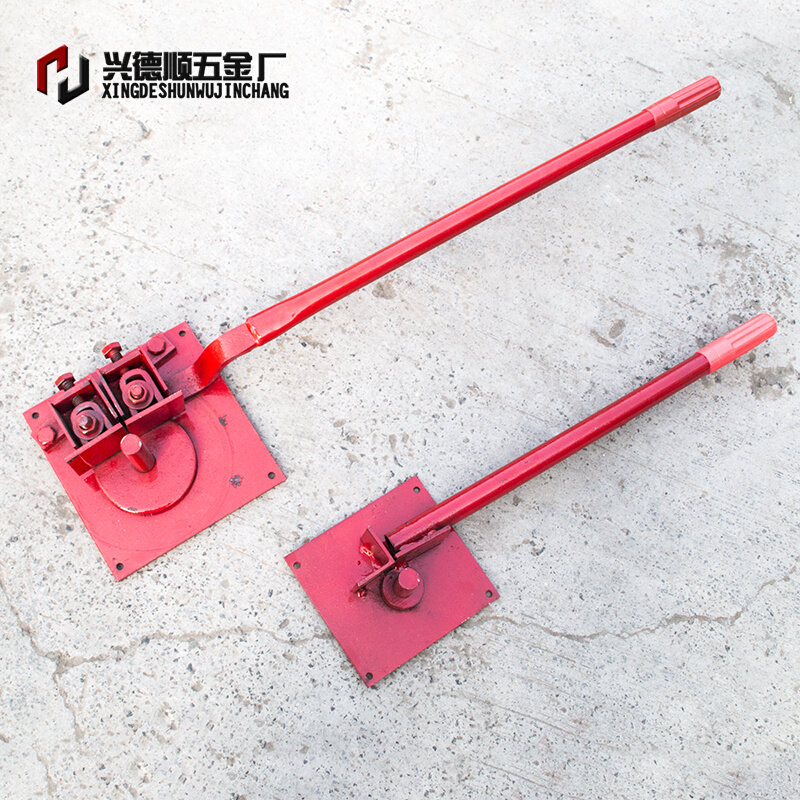 手动钢筋弯箍机折弯机小型多功能弯曲机折弯器扳盘打弯机钢管铁板