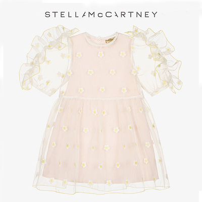 【限时6折】Stella McCartney Kids童装春夏新款公主连衣裙两件式