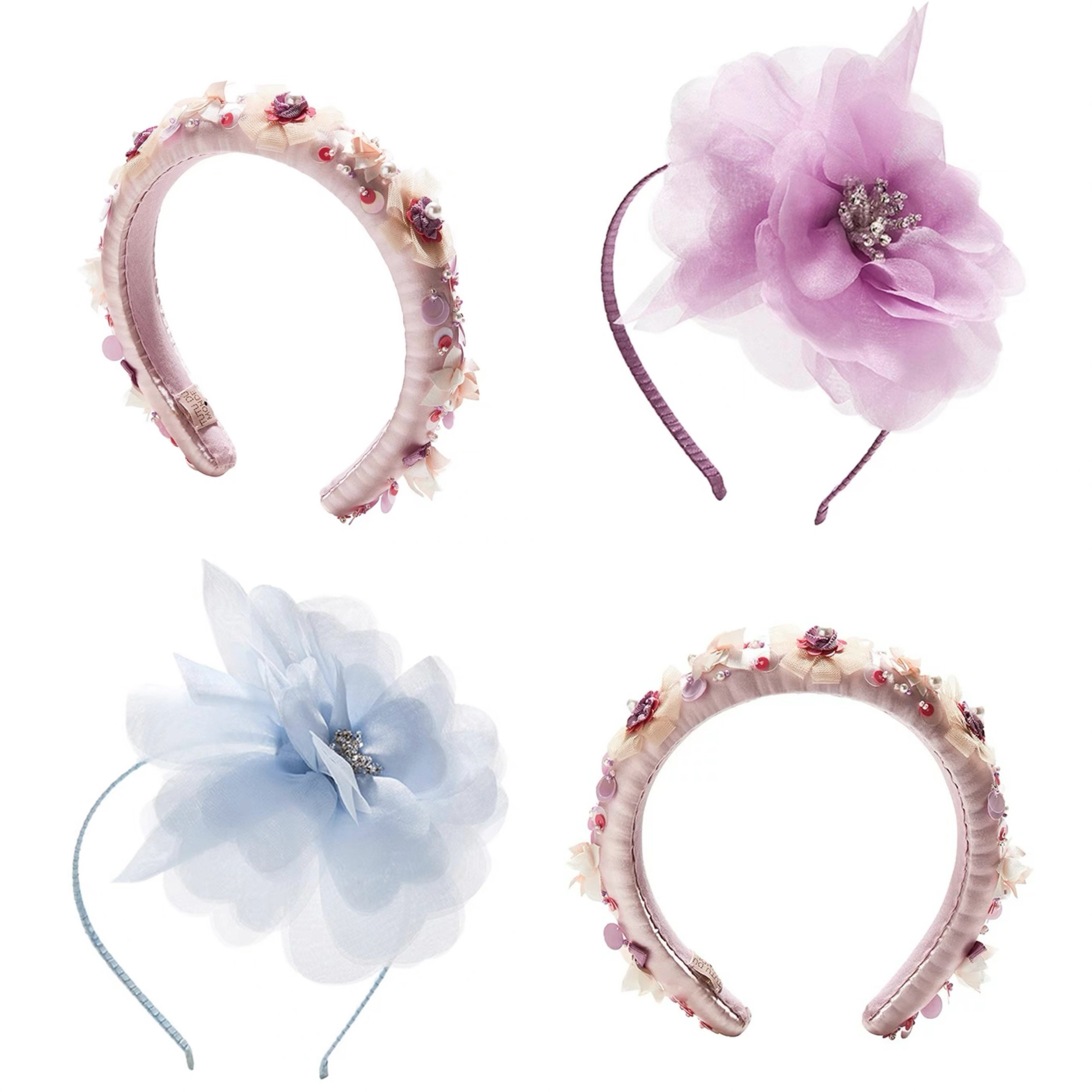 国内现货 澳洲tutu du monde女童发饰发箍花朵碎钻公主礼物